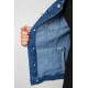 Куртка мужская джинсовая, цвет синий, 244RMA005