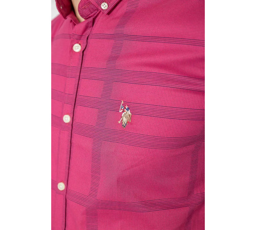 Сорочка чоловіча повсякденна, колір бордовий, 247R403