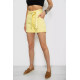 Шорти джинсові жіночі, колір жовтий, 182R1468