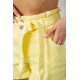 Шорти джинсові жіночі, колір жовтий, 182R1468