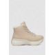 Черевики зимові жіночі на хутрі, колір бежевий, 248RXM20