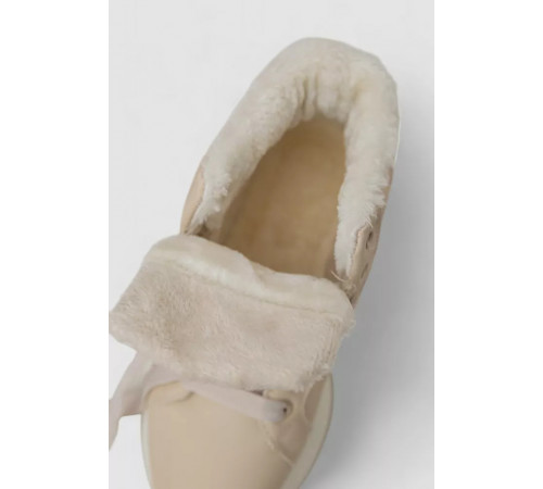 Черевики зимові жіночі на хутрі, колір бежевий, 248RXM20