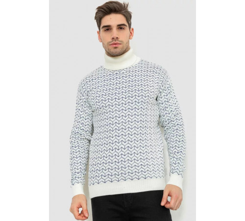 Гольф мужской, цвет молочный, 161R911