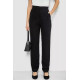 Штани жіночі класичні вільного крою, колір чорний, 167R2810
