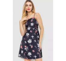 Сарафан с принтом, цвет черно-серый, 129R1056.