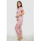 Женская пижама с принтом, цвет розовый, 243R7148.