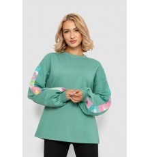 Свитшот женский, цвет оливковый, 102R445