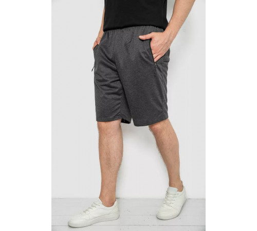 Шорты мужские, цвет темно-серый, 244R6596