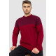 Светр чоловічий, колір бордово-синій, 161R898
