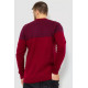 Светр чоловічий, колір бордово-синій, 161R898
