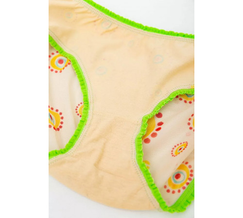 Труси жіночі, колір бежево-зелений, 242R004-1