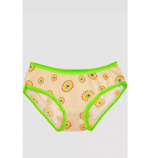 Труси жіночі, колір бежево-зелений, 242R004-1