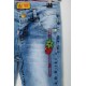 Джинси для дівчаток, колір блакитний, 247R2830
