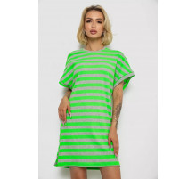 Туника в полоску, цвет салатовый, 238R801.