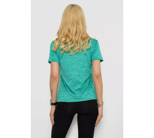 Женская футболка, цвет зеленый, 244R2220