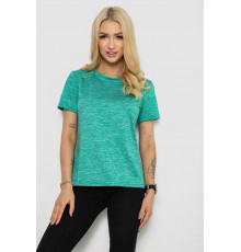 Женская футболка, цвет зеленый, 244R2220