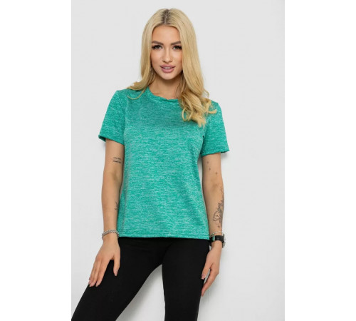Женская футболка, цвет зеленый, 244R2220