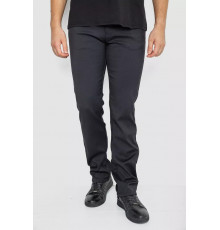 Штани класичні чоловічі, колір чорний, 244RFH313-1