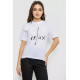 Женская футболка с принтом, цвет белый, 241R1836