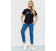 Женская футболка, цвет черный, 198R022