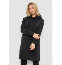 Женская туника на флисе, цвет черный, 243R01006