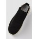 Слипоны женские из ткани, цвет черный, 244R291C
