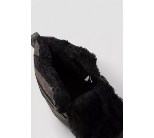 Черевики чоловічі на хутрі, колір сірий, 244R989