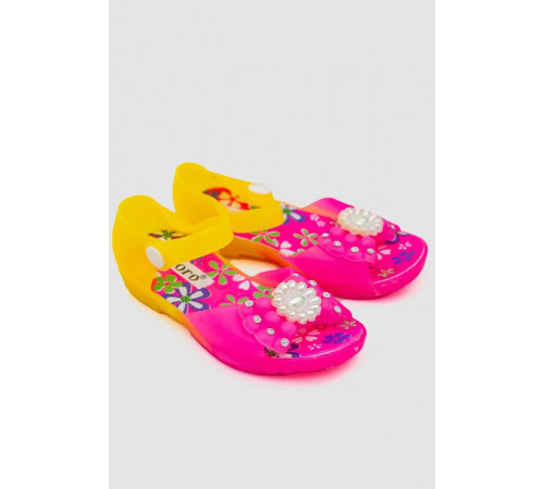Босоножки детские, цвет розовато-желтый, 243ROG005