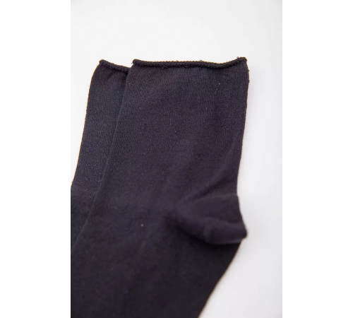 Жіночі шкарпетки, середньої довжини, чорного кольору, 167R366