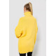 Свитер гольф женский шерстяной, цвет желтый, 244R2050