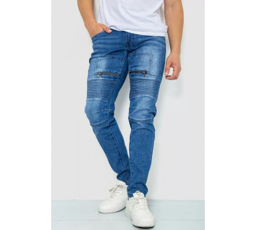 Джинсы мужские, цвет синий, 129R8330.