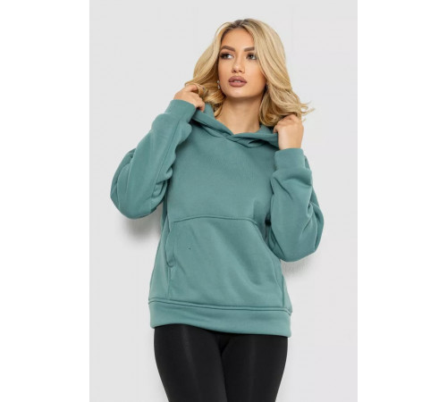 Худые женский на флисе, цвет оливковый, 177R057