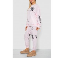 Спорт костюм женский, цвет розовый, 244R352