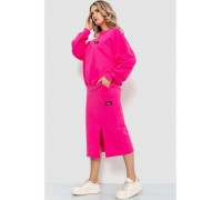 Костюм женский повседневный, цвет розовый, 115R0517.
