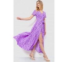 Сарафан в горох, цвет сиреневый, 241R159