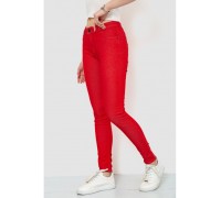 Джинсы женские, цвет красный, 244R190