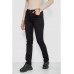 Джинсы женские стрейч, цвет черный, 214R1449