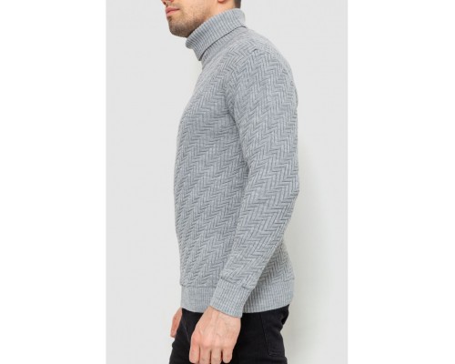Гольф мужской, цвет светло-серый, 161R696