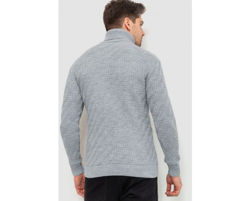 Гольф мужской, цвет светло-серый, 161R696