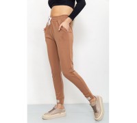 Спорт штаны женские демисезонные, цвет коричневый, 226R025