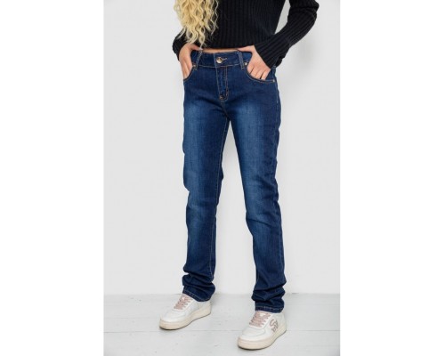 Джинси жіночі Slim Fit, колір синій, 244RK017 Джинси жіночі Slim Fit, колір синій, 244RK017
