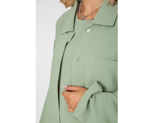 Костюм женский тройка, цвет светло-оливковый, 102R5255. Костюм женский тройка, цвет светло-оливковый, 102R5255.