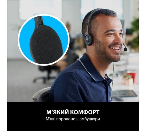 Наушники Logitech H110 Stereo Headset with 2*3pin jacks (981-000271) Наушники Logitech H110 Stereo Headset with 2*3pin jacks (981-000271)