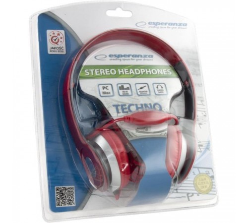 Наушники Esperanza EH145 Red (EH145R) Наушники Esperanza EH145 Red (EH145R)