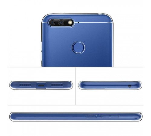 Чохол до мобільного телефона Laudtec для Huawei Y6 2018 Clear tpu (Transperent) (LC-HY62018T) Чохол до мобільного телефона Laudtec для Huawei Y6 2018 Clear tpu (Transperent) (LC-HY62018T)