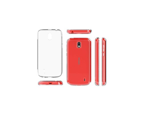Чохол до мобільного телефона Laudtec для Nokia 1 Clear tpu (Transperent) (LC-N1T) Чохол до мобільного телефона Laudtec для Nokia 1 Clear tpu (Transperent) (LC-N1T)