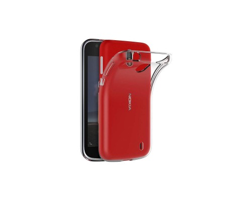 Чохол до мобільного телефона Laudtec для Nokia 1 Clear tpu (Transperent) (LC-N1T) Чохол до мобільного телефона Laudtec для Nokia 1 Clear tpu (Transperent) (LC-N1T)