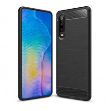 Чехол для мобильного телефона Laudtec для Huawei P30 Carbon Fiber (Black) (LT-P30B)