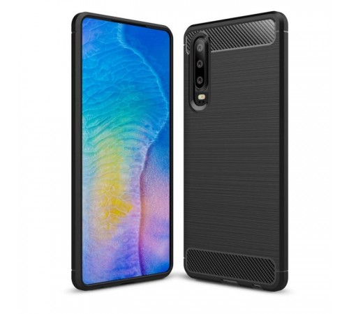 Чехол для мобильного телефона Laudtec для Huawei P30 Carbon Fiber (Black) (LT-P30B) Чехол для мобильного телефона Laudtec для Huawei P30 Carbon Fiber (Black) (LT-P30B)