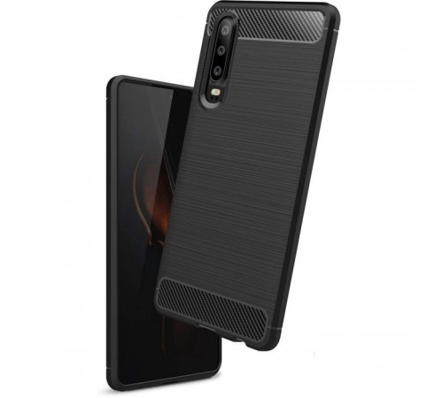 Чехол для мобильного телефона Laudtec для Huawei P30 Carbon Fiber (Black) (LT-P30B) Чехол для мобильного телефона Laudtec для Huawei P30 Carbon Fiber (Black) (LT-P30B)